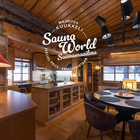 Kuukkeli Log Houses Teerenpesae - Premium Suite A48 Saariselka Exterior foto