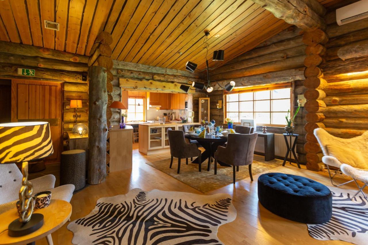 Kuukkeli Log Houses Teerenpesae - Premium Suite A48 Saariselka Exterior foto