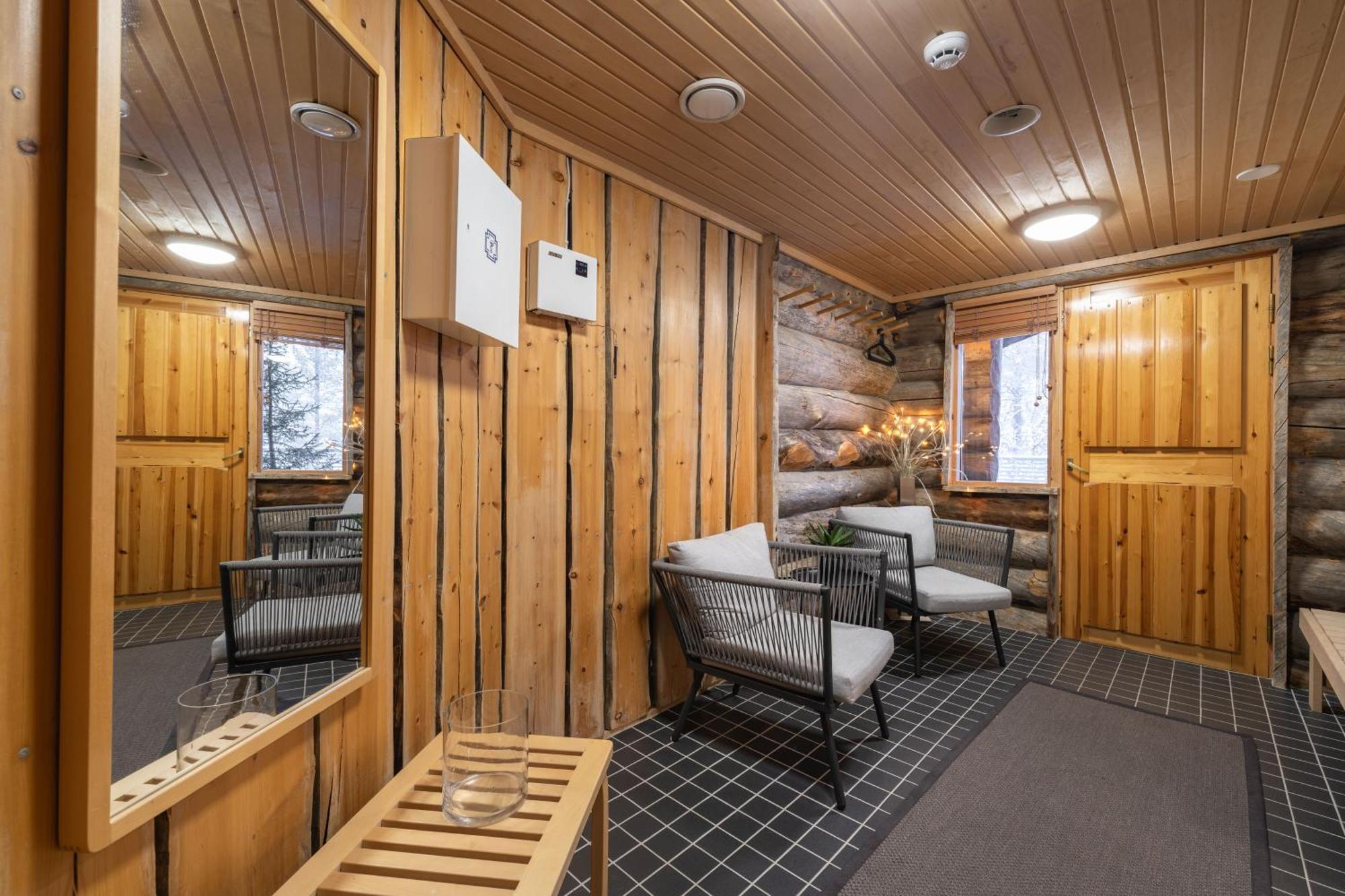 Kuukkeli Log Houses Teerenpesae - Premium Suite A48 Saariselka Exterior foto