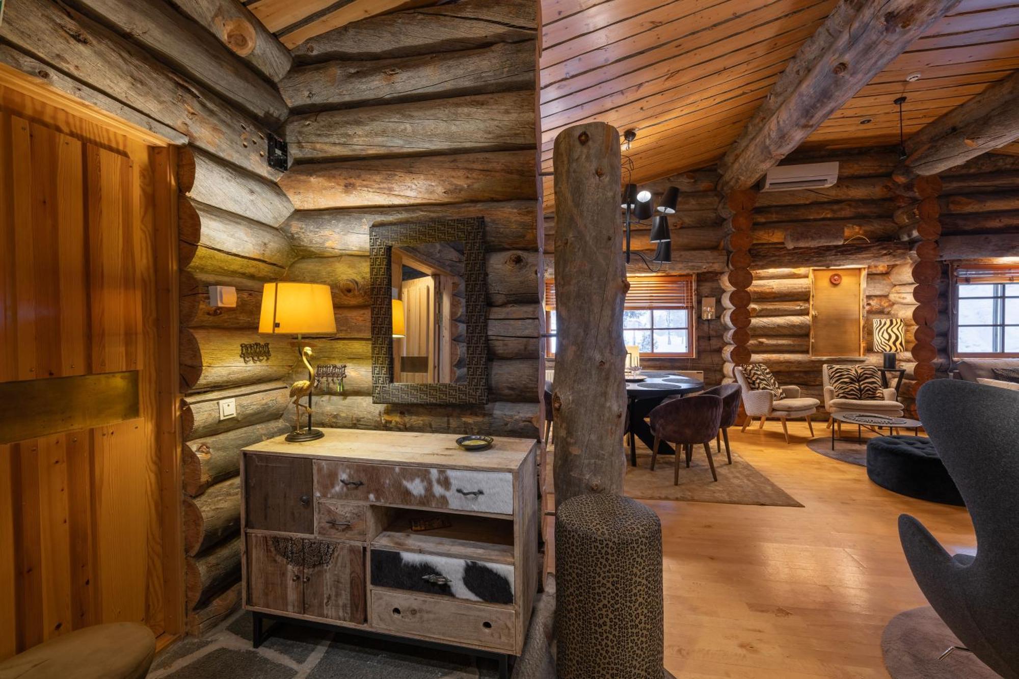 Kuukkeli Log Houses Teerenpesae - Premium Suite A48 Saariselka Exterior foto