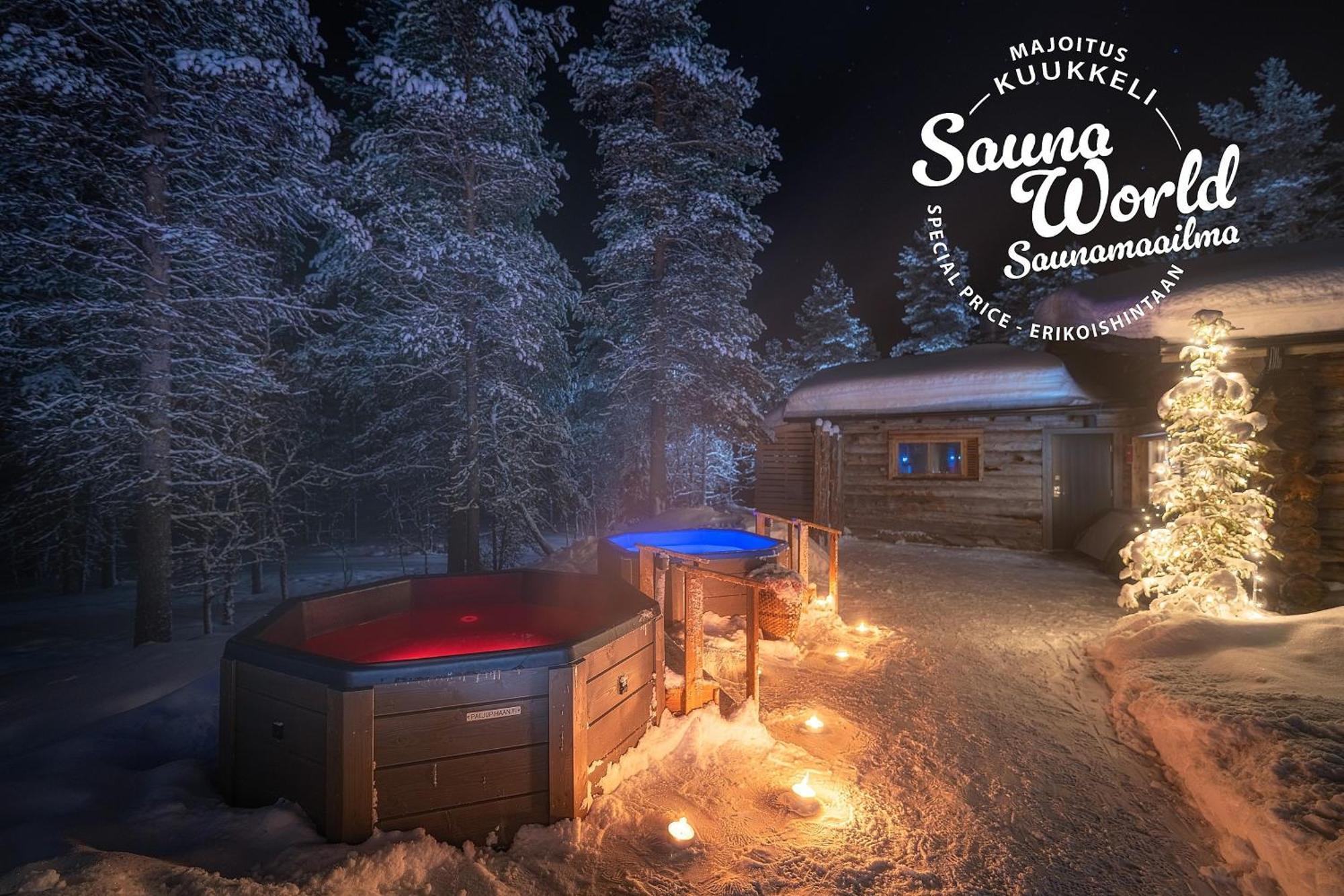 Kuukkeli Log Houses Teerenpesae - Premium Suite A48 Saariselka Exterior foto