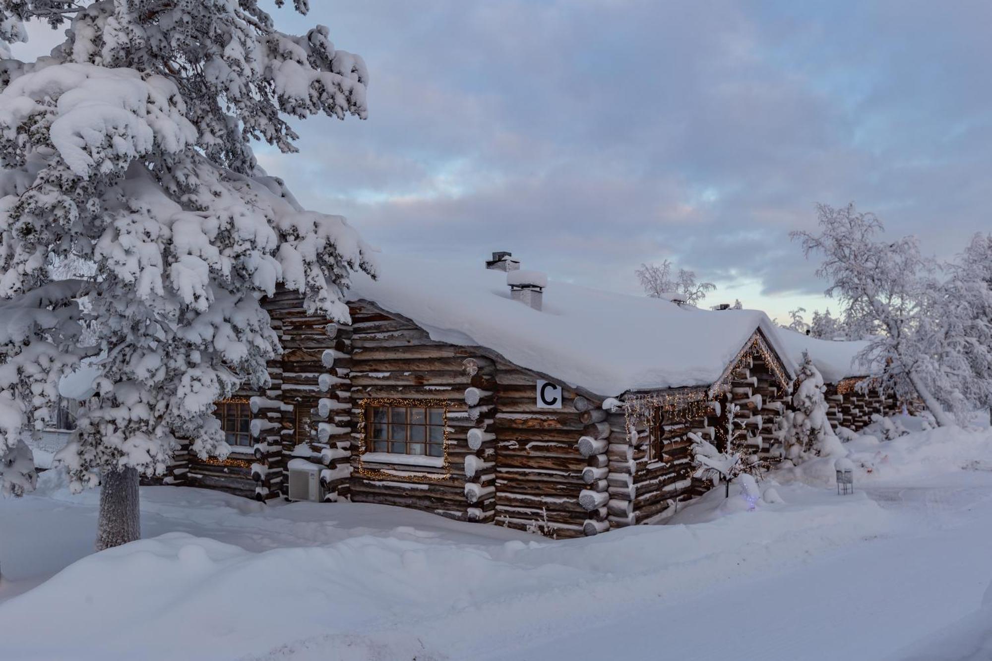 Kuukkeli Log Houses Teerenpesae - Premium Suite A48 Saariselka Exterior foto