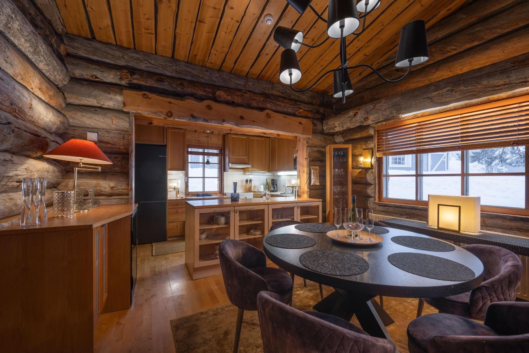 Kuukkeli Log Houses Teerenpesae - Premium Suite A48 Saariselka Exterior foto